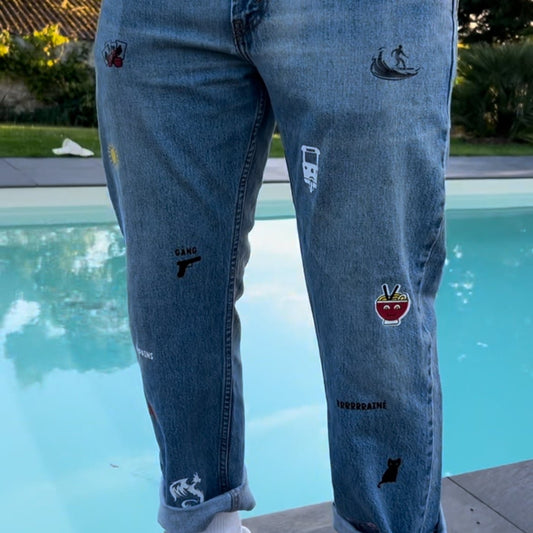 JEANS PERSONNALISÉ